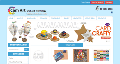 Desktop Screenshot of camartech.com.au