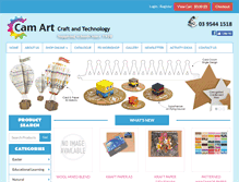 Tablet Screenshot of camartech.com.au